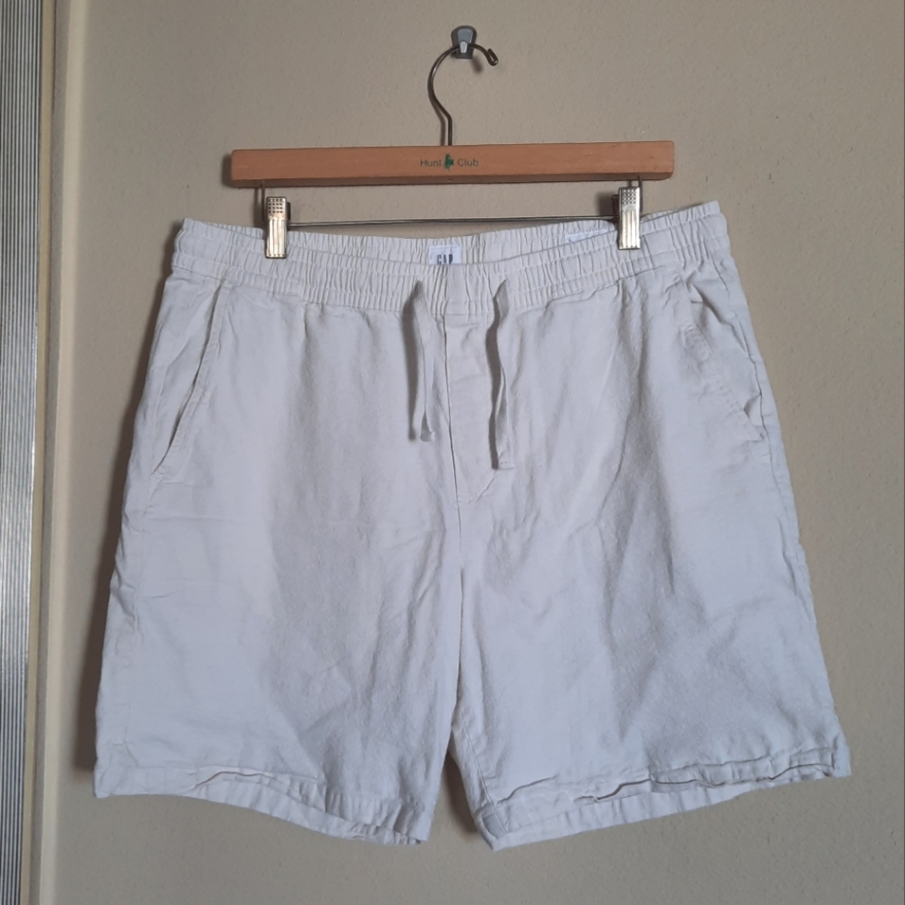 Gap Linen Cotton Shorts Coastal